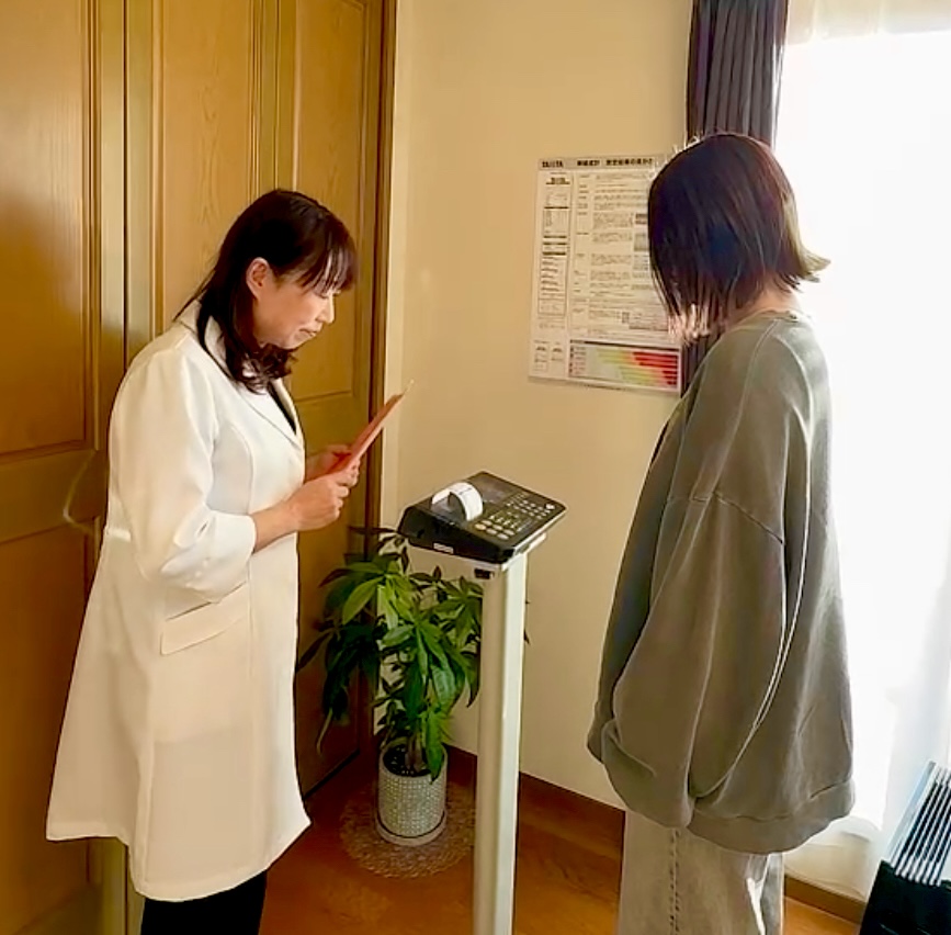 「痩せない原因」を科学的に分析！体組成計での測定
